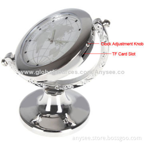 Clock Surveillance Camera for Home Security